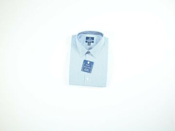 Buy Now: Mens George Blue Stripe Button Up Shirt MULTIPLE SIZES 20 QTY NEW