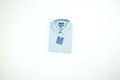 Comprar ahora: Mens George Blue Stripe Button Up Shirt MULTIPLE SIZES 20 QTY NEW