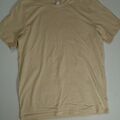 Buy Now: Mens Bella + Canvas Cream Short Sleeve Shirt Large 70 QTY NEW!