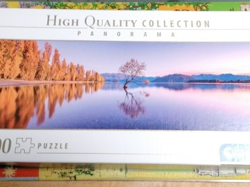 Vente avec paiement en ligne: Puzzle Arbre du lac Wanaka (Panorama) 1000 pièces