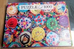 Vente avec paiement en ligne: Puzzle Cupcakes – 1000 pièces