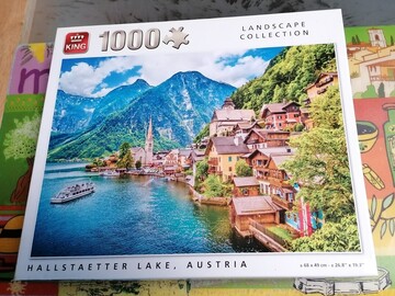 Vente avec paiement en ligne: Puzzle Lac Hallstatt, Autriche – 1000 pièces