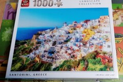 Vente avec paiement en ligne: Puzzle Santorin - Grèce – 1000 pièces