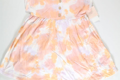 Buy Now: Toddler Grayson Mini Yellow Adorable Tie Dye Dress 5T 20 QTY NEW!