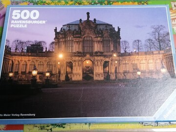 Vente avec paiement en ligne: Puzzle Dresde : la forteresse Zwinger – 500 pièces