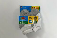 Buy Now: Fruit of the Loom Toddler Boys White Ankle Socks 18-36 M 20 QTY 