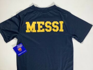 Bulk Lots: Kids FC Barcelona Blue Messi Jersey Mixed Sizes 20 QTY NEW!