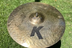 Selling with online payment: $350 OBO Zildjian 20" K Custom Session Ride 2483 grams