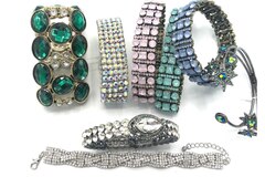 Bulk Lot (Liquidation & Wholesale): 100 Boutique Bracelets Great Mix & Variety-  NO REPEATS