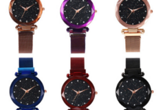 Bulk Lot (Liquidation & Wholesale): 30Pcs Fashion Magnet Quartz Watches for Women