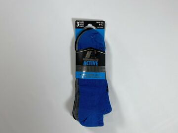Buy Now: Mens Russell Performance Multi-Color Ankle Socks 50 Qty NEW!