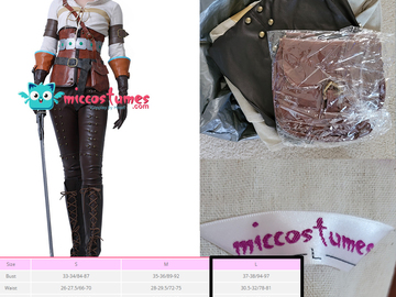 Selling with online payment: Witcher 3 Ciri Miccostumes - Size Large