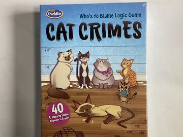 Comprar ahora: Thinkfun Cat Crimes Logic Game 20 QTY NEW! NIB