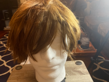 Selling with online payment: Brown cosplay wig