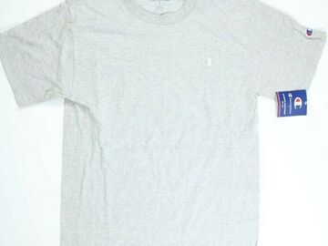 Comprar ahora: Mens Champion Gray Jersey T Shirt Mixed Sizes 25 QTY NEW!