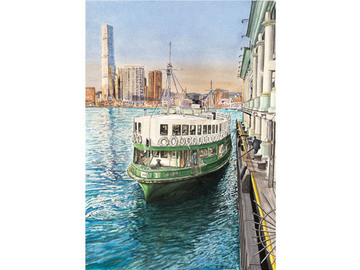  : Evening Ferry – Art print