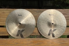 Selling with online payment: $229 OBO 2003 Zildjian 13" K Hi Hat cymbals 