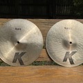 Selling with online payment: $229 OBO 2003 Zildjian 13" K Hi Hat cymbals 