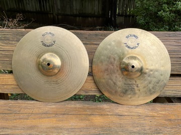 Selling with online payment: $249 OBO 90s Paiste 14" Sound Formula Reflector Heavy Hi Hats