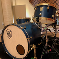 Selling with online payment: SJC Maple Drum Kit Navy 3-Piece Satin Stain