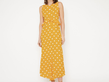 For Sale: Warehouse - Spot Print Frill Midi Dress