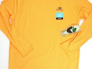 Buy Now: Mens Mossy Oak Orange Moisture Wicking Thermal Shirt 25 QTY NEW!
