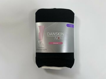 Buy Now: Danskin Now Black Footless Shimmer Tights Mixed Sizes 25 QTY NEW!