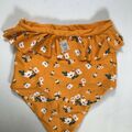 Buy Now: Womens Coral Reef Yellow Floral Swim Bottoms Medium 25 QTY NEW!