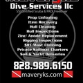 Offering: USCG captain/ Dive service/ hull cleaning/ rigging inspection 