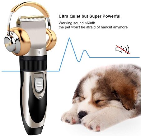 Rechargeable Low Noise Dog Pet Clippers Grooming Kit, Lot of 12