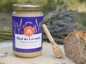 Les miels : Miel de Lavande Bio - Plateau de Puyricard - 400gr