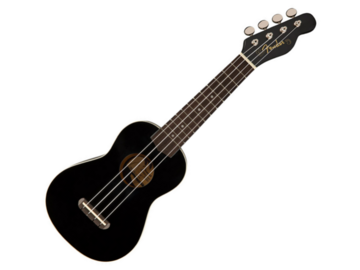 Venta: Ukelele Soprano Venice Negro Fender
