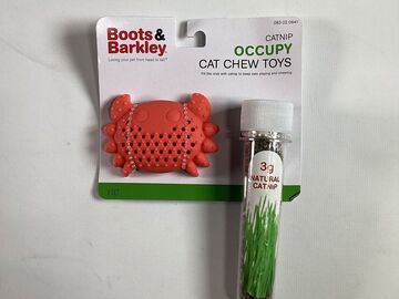 Buy Now: Boots And Barkley Catnip Occupy Cat Chew Toy 20 QTY NEW! NIB