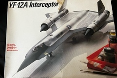 Selling with online payment: 1/48 Testors YF-12A Interceptor
