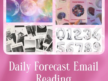 Selling: Daily Forecast 4 Part Email Reading 