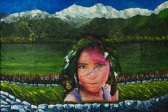 Sell Artworks: "Holi" Fête des couleurs au Népal
