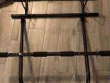 Selling: IKON fitness pull up bar with dip and straps