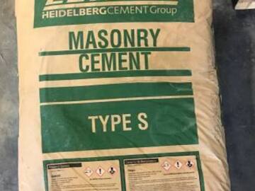 Selling: masonry cement
