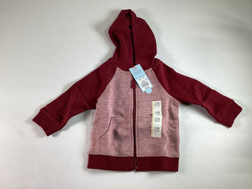 Buy Now: Kids Cat And Jack Berry Hooded Zip Up Mixed Sizes 20 QTY NEW!