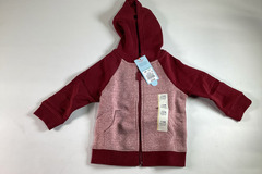 Comprar ahora: Kids Cat And Jack Berry Hooded Zip Up Mixed Sizes 20 QTY NEW!