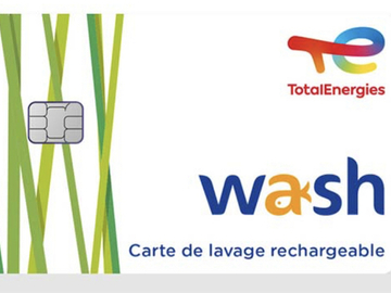 Vente: Carte Total Wash (126€)