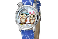 Buy Now: 35Pcs Cartoon Owl Pattern Quartz Watch For Kids