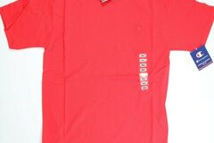 Comprar ahora: Mens Champion Red Jersey T Shirt Mixed Sizes 25 QTY NEW! NWT