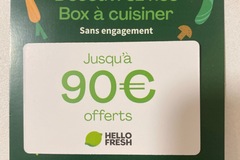 Vente: Bon de réduction Hello Fresh (90€)