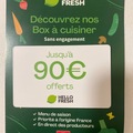 Vente: Bon de réduction Hello Fresh (90€)