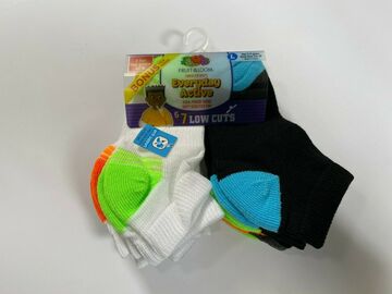 Comprar ahora: Toddler Fruit of the Loom Boys Socks Large 20 QTY NEW!