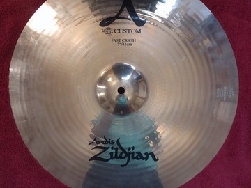 Selling with online payment: Zildjian A Custom 17* Fast Crash Cymbal 
