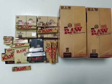  : Premium Classic RAW Rooling Paper 50 packs
