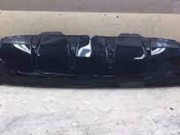 Selling with online payment: Acura TLX 2018 to 2020 VALANCE RR PTD BLACK W/A-SPEC(DIFFUSER)	