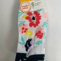Buy Now: Wonder Nation Floral Butterfly Multicolor Socks Large 20 QTY NEW!